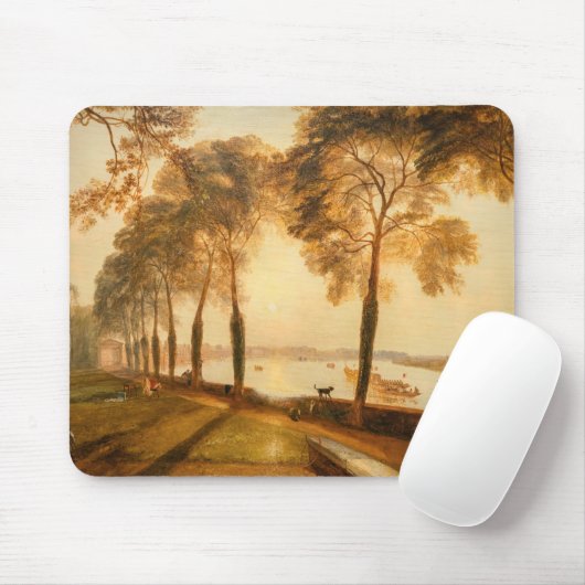William Turner - Mortlake Terrace Mousepad (Mit Mouse)