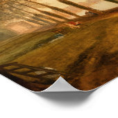 William Turner - Mortlake Terrace Poster (Ecke)