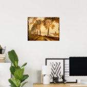 William Turner - Mortlake Terrace Poster (Heimbüro)