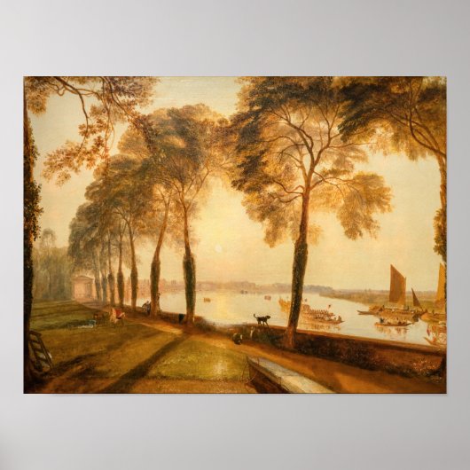 William Turner - Mortlake Terrace Poster (Vorne)
