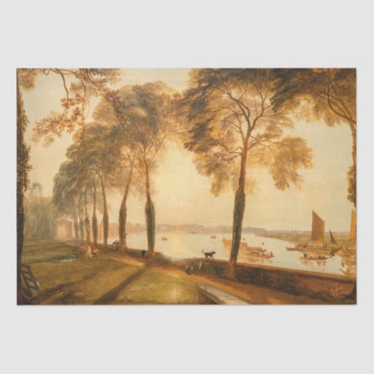 William Turner - Mortlake Terrace Seidenpapier (Vorderseite)