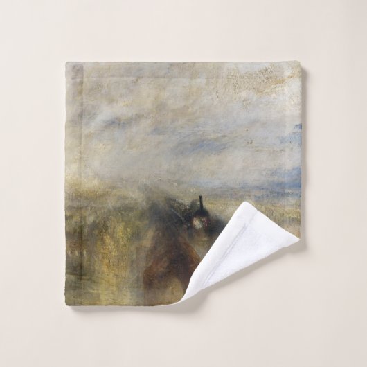 William Turner - Rain, Steam und Speed Badhandtuch Set (Waschlappen)