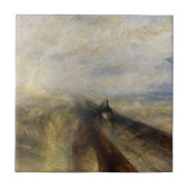 William Turner - Rain, Steam und Speed Fliese (Vorderseite)