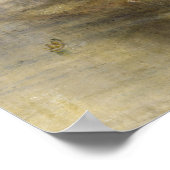 William Turner - Rain, Steam und Speed Poster (Ecke)