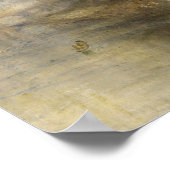 William Turner - Rain, Steam und Speed Poster (Ecke)