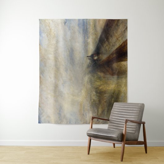 William Turner - Rain, Steam und Speed Wandteppich (Beispiel)