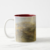 William Turner - Rain, Steam und Speed Zweifarbige Tasse (Links)