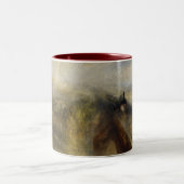 William Turner - Rain, Steam und Speed Zweifarbige Tasse (Mittel)