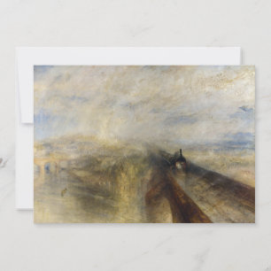 William Turner - Regen, Dampf und Geschwindigkeit Dankeskarte