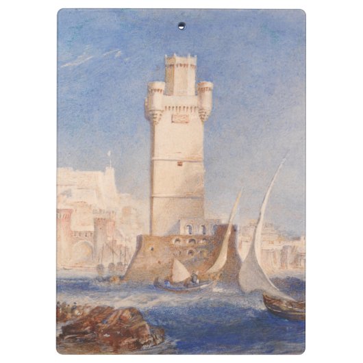 William Turner Rhodes Klemmbrett (Rückseite)