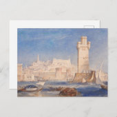 William Turner Rhodes Postkarte (Vorne/Hinten)