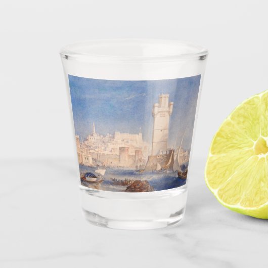 William Turner Rhodes Schnapsglas (Vorderseite)