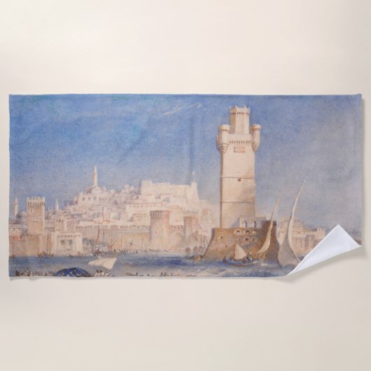 William Turner Rhodes Strandtuch (Vorderseite)