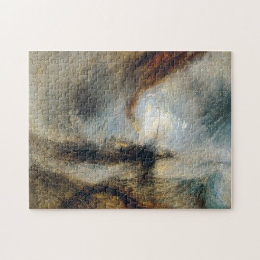 William Turner - Schneesturm Puzzle (Horizontal)