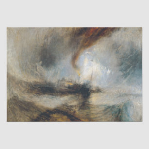 William Turner - Schneesturm Seidenpapier