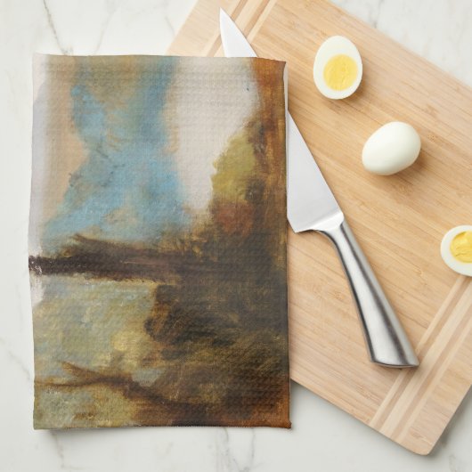 William Turner - See Nemi Geschirrtuch (Viertel Falte)