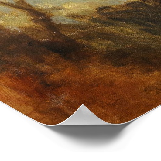 William Turner - See Nemi Poster (Ecke)