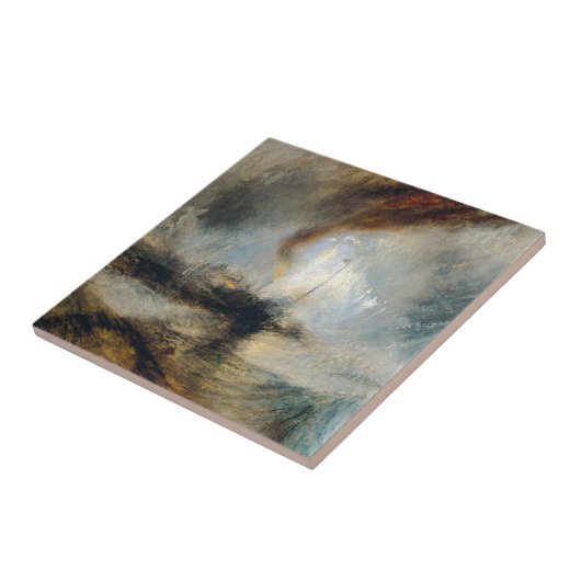 William Turner - Snow Storm Fliese (Seite)