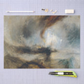 William Turner - Snow Storm Seidenpapier (Handwerk)
