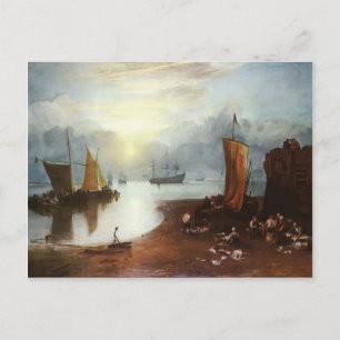 William Turner - Sonnenaufgang durch Vagour Postkarte