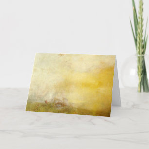 william turner - sunrise with sea monsters karte