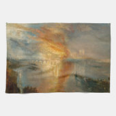 William Turner - The Burning of the Parliament Geschirrtuch (Horizontal)
