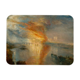 William Turner - The Burning of the Parliament Magnet