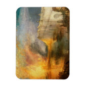 William Turner - The Burning of the Parliament Magnet (Vertikal)