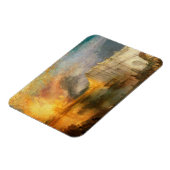 William Turner - The Burning of the Parliament Magnet (Linke Seite)