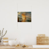 William Turner - The Burning of the Parliament Poster (Küche)