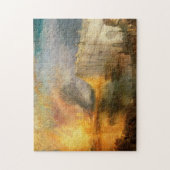 William Turner - The Burning of the Parliament Puzzle (Vertikal)