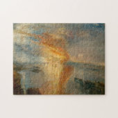 William Turner - The Burning of the Parliament Puzzle (Horizontal)