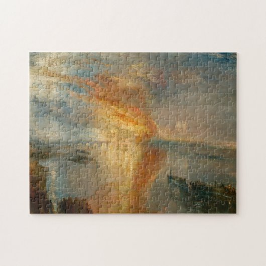 William Turner - The Burning of the Parliament Puzzle (Horizontal)