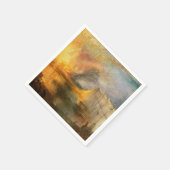 William Turner - The Burning of the Parliament Serviette (Ecke)