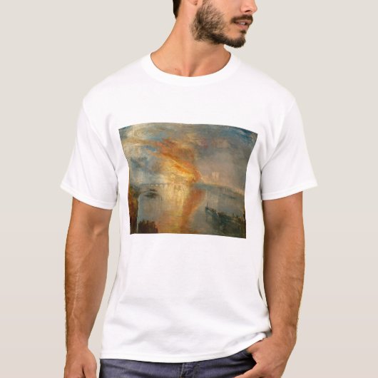 William Turner - The Burning of the Parliament T-Shirt (Vorderseite)