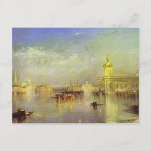 William Turner - The Dogano, San Giorgio, Citella Postkarte