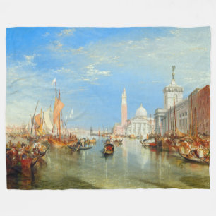 William Turner - Venedig, Die Dogana & San Giorgio Fleecedecke