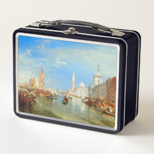William Turner - Venedig, Die Dogana & San Giorgio Metall Brotdose