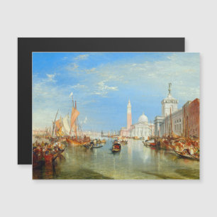 William Turner - Venedig, die Dogana und San Giorg Magnetkarte