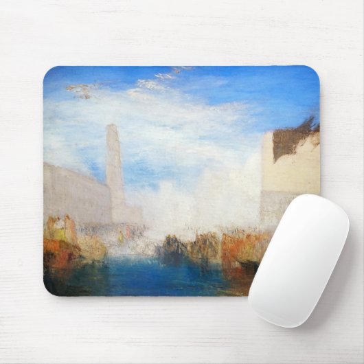 William Turner - Venedig, die Piazzetta Mousepad (Mit Mouse)