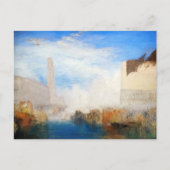 William Turner - Venedig, die Piazzetta Postkarte (Vorderseite)