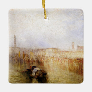 William Turner - Venedig Kai, Dogenpalast Keramikornament