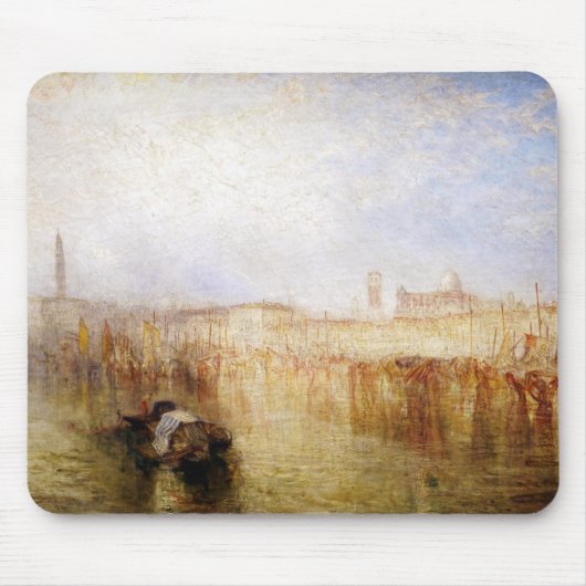 William Turner - Venedig Kai, Dogenpalast Mousepad (Vorne)