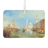 William Turner - Venedig, The Dogano & San Giorgio Autolufterfrischer (Rückseite)