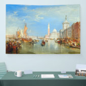 William Turner - Venedig, The Dogano & San Giorgio Banner (Messe)