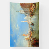 William Turner - Venedig, The Dogano & San Giorgio Banner (Vertikal)