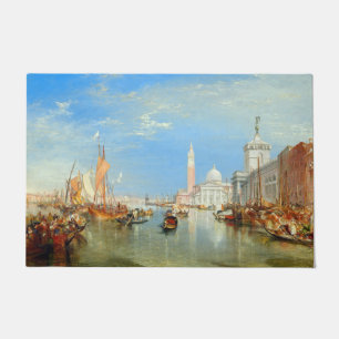 William Turner - Venedig, The Dogano & San Giorgio Fußmatte