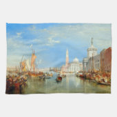 William Turner - Venedig, The Dogano & San Giorgio Geschirrtuch (Horizontal)
