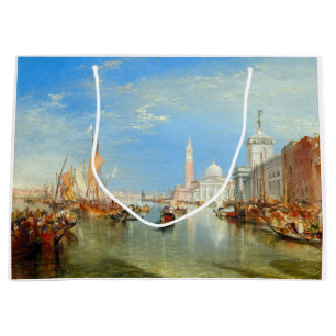 William Turner - Venedig, The Dogano & San Giorgio Große Geschenktüte