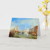 William Turner - Venedig, The Dogano & San Giorgio Karte (Gelbe Blume)